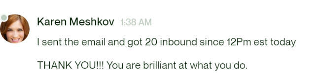 From Karen "KMesh" Meshkov Karen Meshkov's Review Of Filip's Work