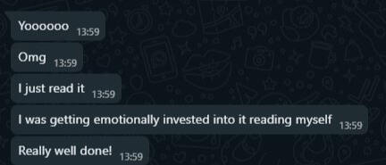 From HD Tang HD Tang's Review Of Filip's Work